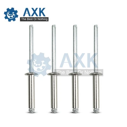

50pcs M2.4*6/8/10/12 M3.2*7/9/11/13 M3*6/8/10/12 Nail Decoration Aluminium Blind Rivets Pop Rivet
