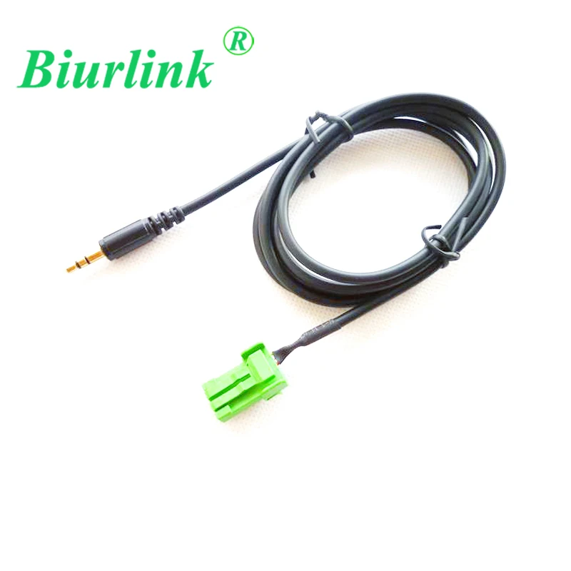 

Biurlink Male 3.5MM Car Aftermarket Radio Aux Auxiliary Harness Audio Cable Adapter for Honda Scosche HAAXB 2002-2006