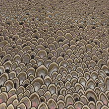 Перо жаккардовая парча Дамасская ткань мода DIY Одежда Сумки 145 см в ширину по двору