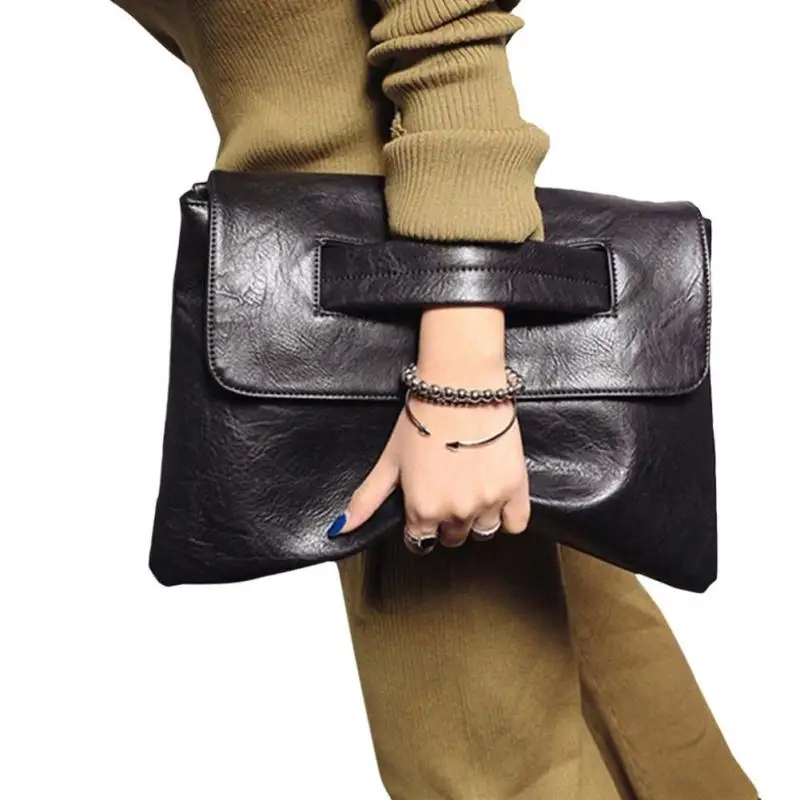 

2019 Hot Sale Women Envelope Clutch Bag New Fashion Women Leather Crossbody Bags Trend Lady Party Handbags Female Messenger Bag