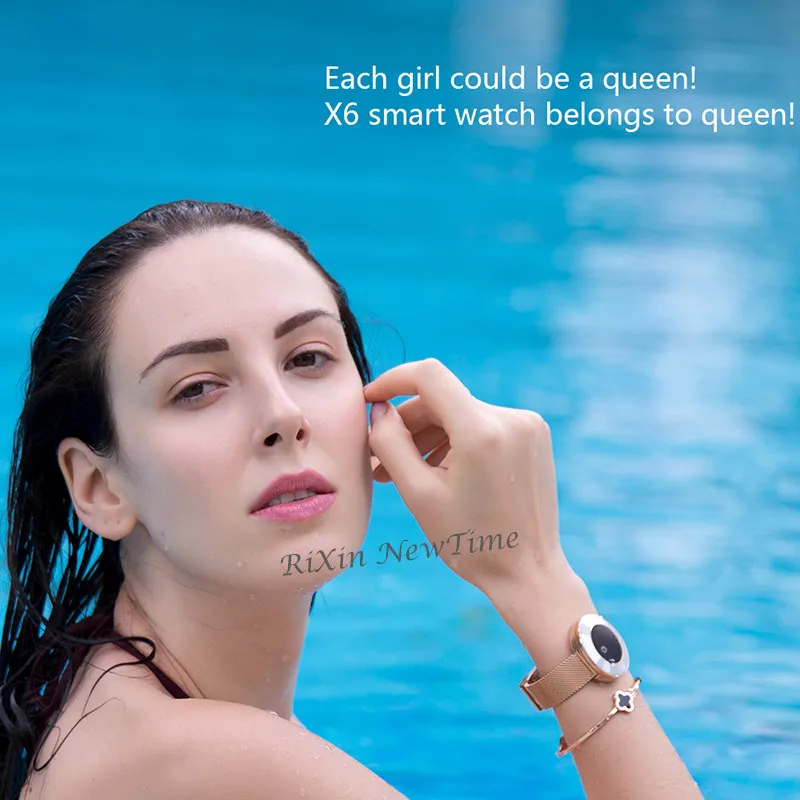 Спортивные Смарт часы с пульсометром для женщин bluetooth 4 0 водонепроницаемые