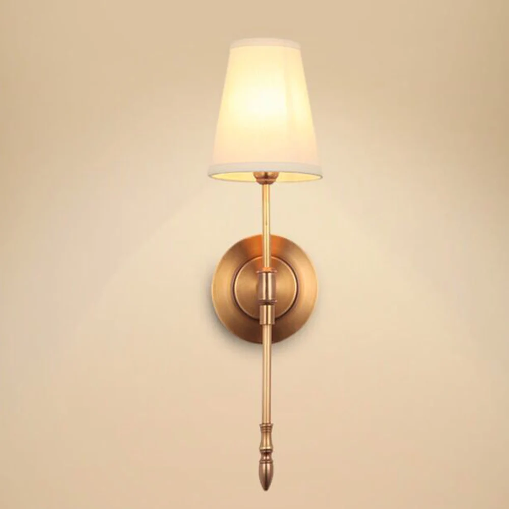 Высокое качество, современные настенные бра золотой светильник настенный AC110V 220 v гостиной спальня лампа