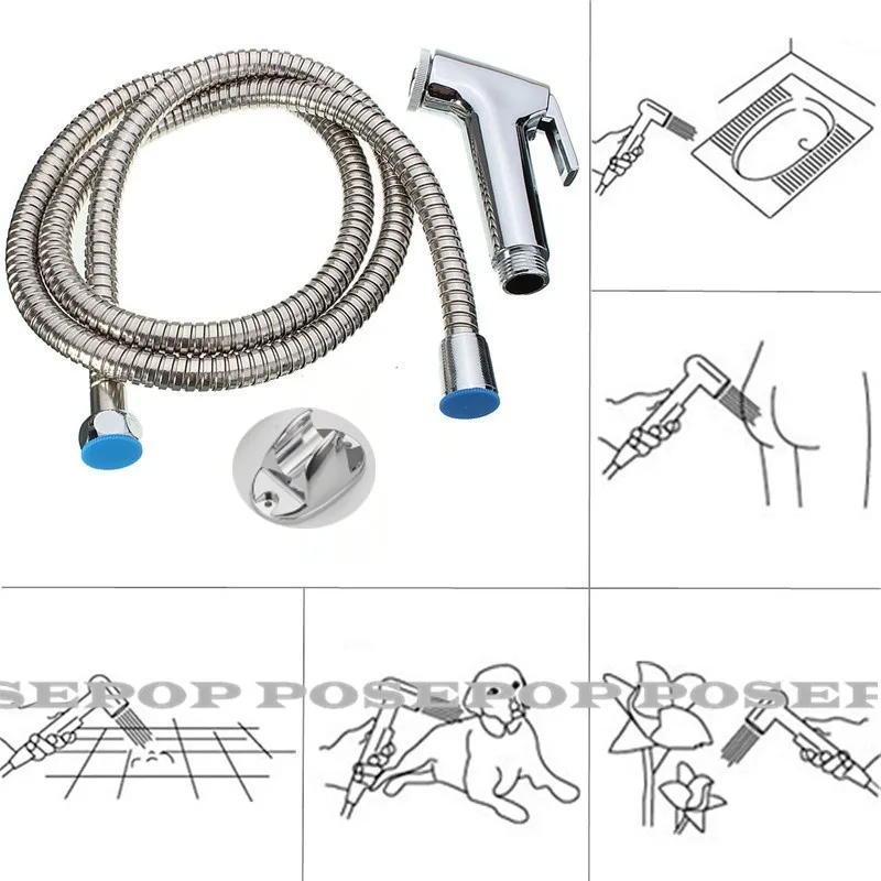 POSEPOP ручной Туалет Душ биде портативный ABS пластиковое Биде Распылитель душ гигиеническая головка биде туалет гигиена душ