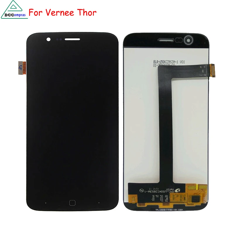 

For Vernee Thor LCD Display Touch Screen Digitizer Phone Parts For Vernee Thor Screen LCD Free Tools