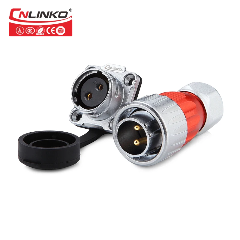 TUV Approved Solder/Crimp 2 3 4 5 7 9 12Pin Electrical Waterproof