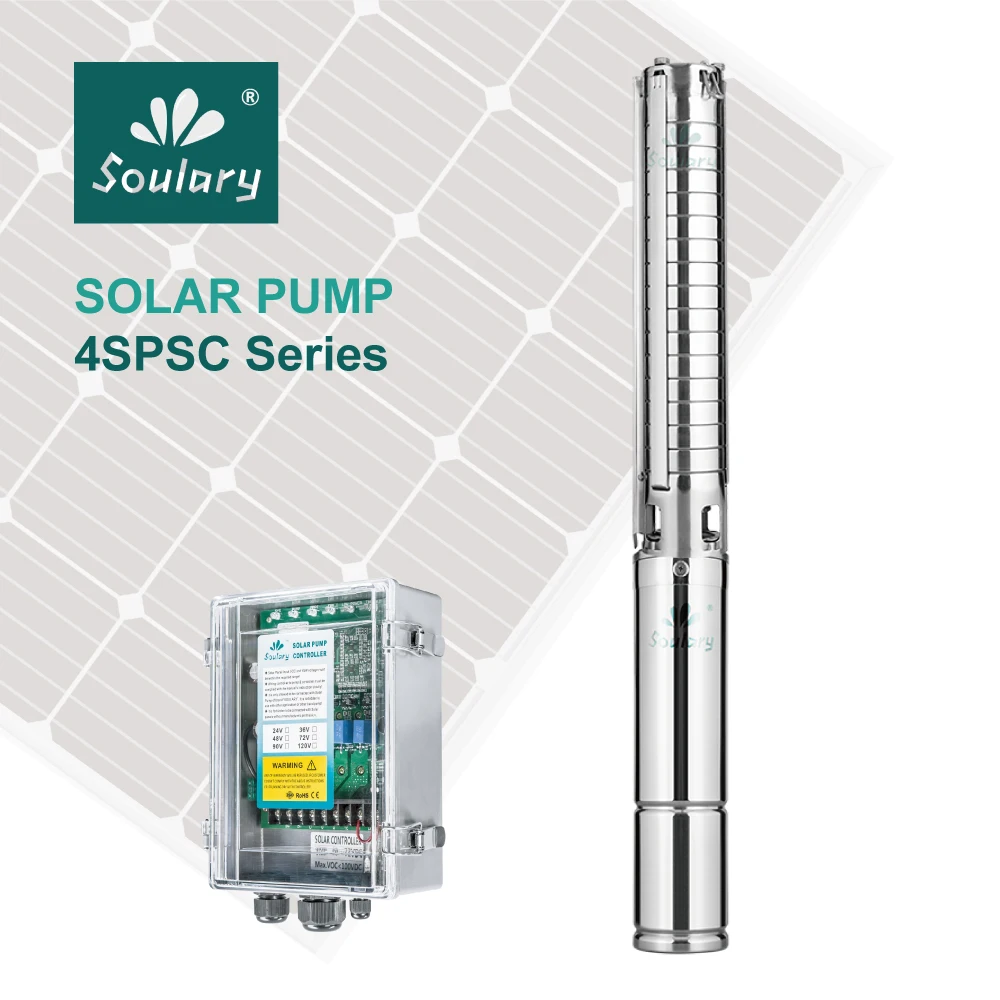 

(DHL Free Shipping ) 2hp Submersible Solar Water Pump, DC Solar Pump, Pump Solar ( 15m3/h-28m | model 4SPSC15/28-D72/1300)