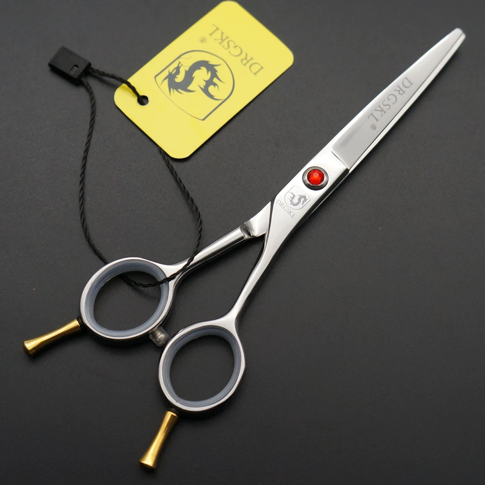 5,5 дюймовые ножницы для стрижки волос, Высококачественные Профессиональные парикмахерские ножницы, филировочные ножницы - Цвет: cutting A