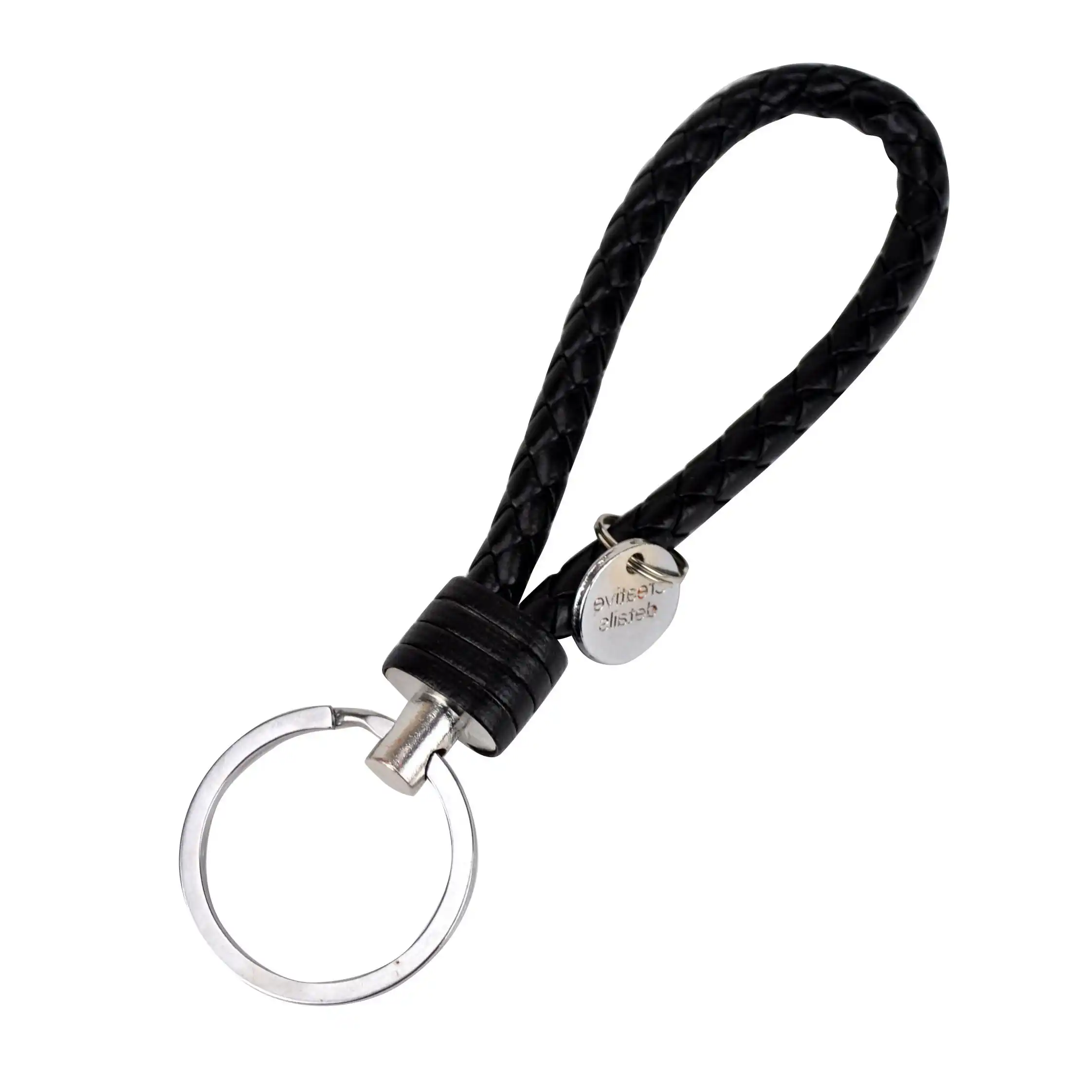 Italy Key Strap Keychain PU Leather Keyring Key Fob Pendant