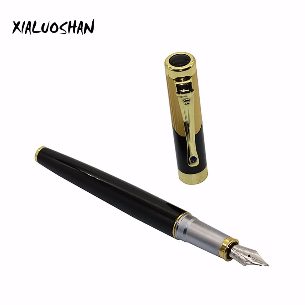 1 Pcs High Quality Student Fashion Medium 0.5mm Nib Fountain Pen The Best Gift Give Friend School Stationery Jinhao 9009