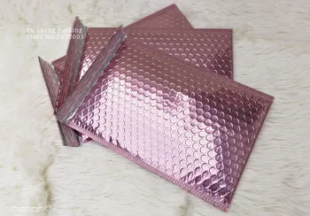 

50x45cm Pink colour Bubble Mailing Mailer Shipping Padded Envelope Bags Black Color Shockproof Courier Bubble mailer 100pcs