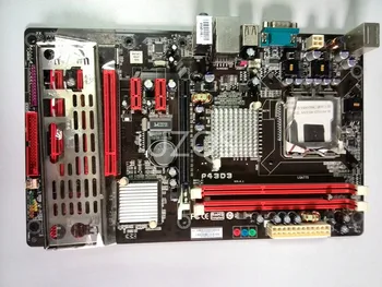 

Free shipping 100% original motherboard for Biostar P43D3 LGA 775 DDR3 4G Gigabit Ethernet mainboard desktop motherboard