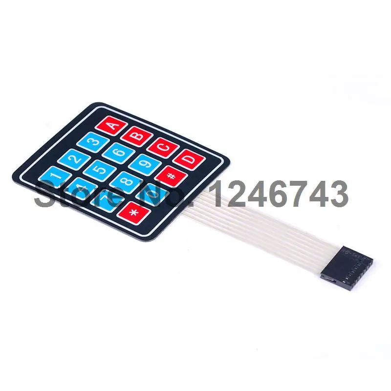 

1PCS 4*4 Matrix Array/Matrix Keyboard 16 Key Membrane Switch Keypad For Arduino 4X4 Matrix Keyboard