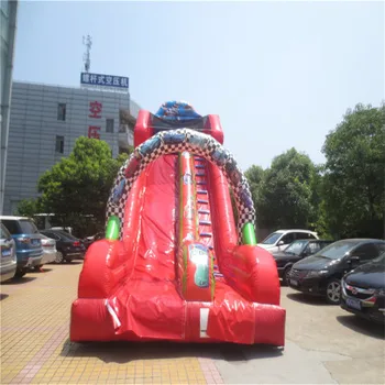 

new inflatable bouncers slide playground blower inflatable slide playground YLW-181