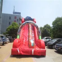 new inflatable bouncers slide playground blower inflatable slide playground YLW-181