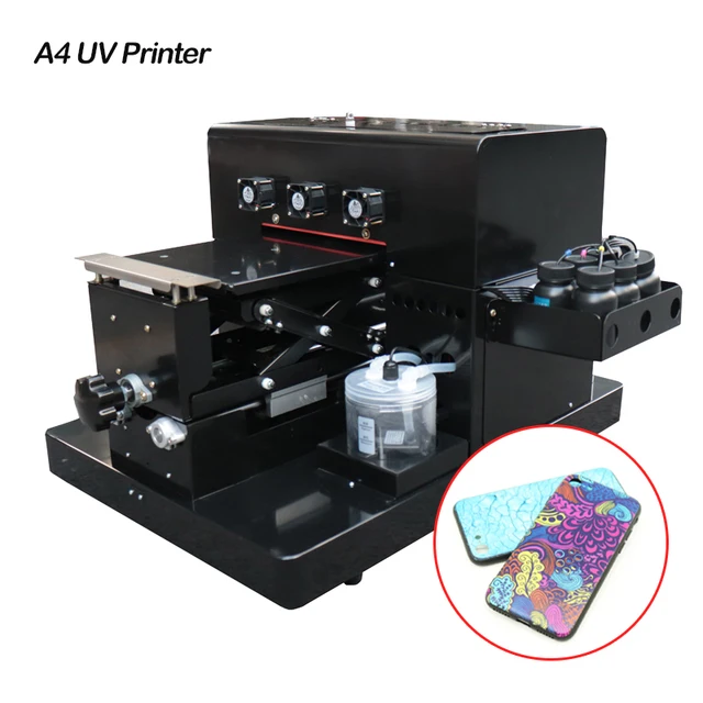 Cheap A4 Size UV LED Printer Small Size Flatbed Inkjet Printers With Emboss Effect for Phone Case, Golf, Leather, TPU, Metal, Glass Cheap A4 Size UV LED Printer Small Size Flatbed Inkjet Printers With Emboss Effect for Phone Case, Golf, Leather, TPU, Metal, Glass