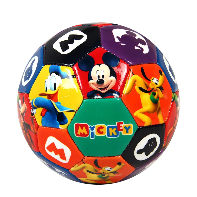 Дисней Микки ПВХ 15 см футбольный мяч Fussball игрушка шарики для игры на открытом
