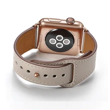 Ремешок из натуральной кожи для Apple Watch 42 мм 44 мм, аксессуары для часов VIOTOO, кожаный ремешок для часов iWatch, браслет