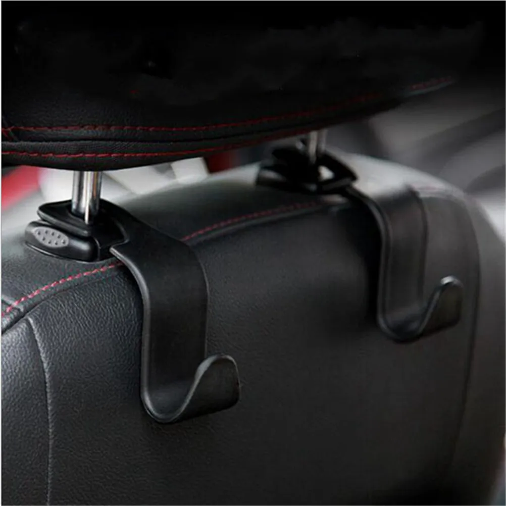 

Vehicle Mounted Headrest Hangers For Sundries Like Bag Umbrella Wallet 4Pcs/Lot Car Seat Back Colorful Hooks