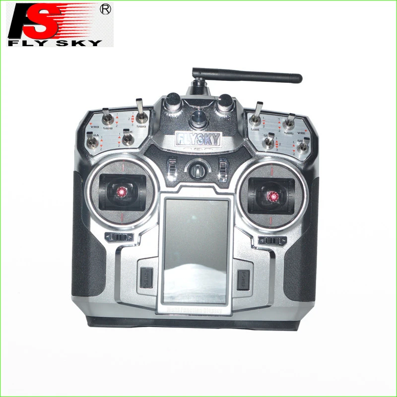 

1pcs Original FlySky FS-i10 I10 2.4g Digital Proportional 10 Channel Transmitter With FS-IA10 Receiver System 3.55" LED Screen