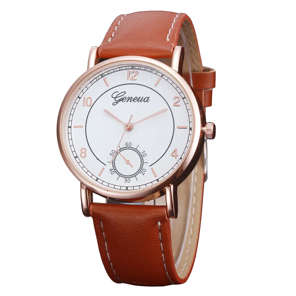 

Luxury Fashion Business Watch Men Retro Design Quartz Wristwatch Leather Band Women Clock Relojes Mujer men Watches