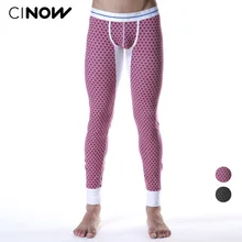 Новое мужское хлопковое термобелье, сексуальные кальсоны, обтягивающие леггинсы,-5 цветов на выбор