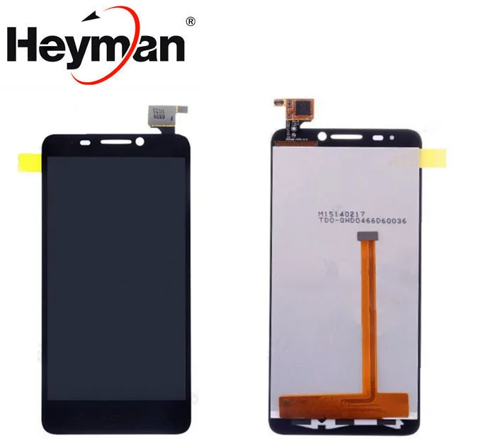 

Heyman LCD for Alcatel One Touch 6030 6030A 6030D 6030X OT6030 Idol Cell Phone (black, with touchscreen)