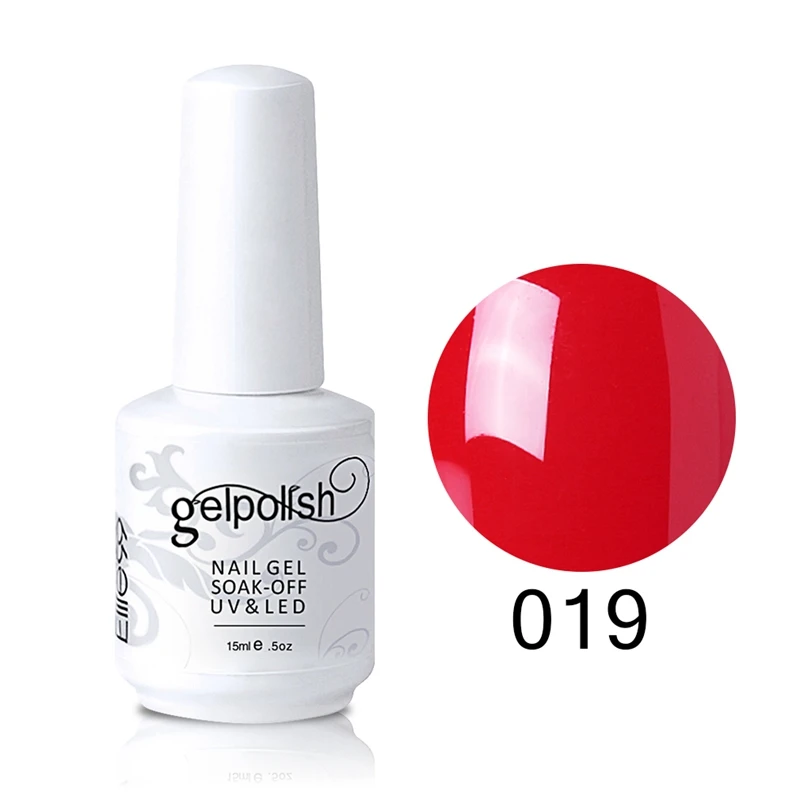  Elite99 15ml Soak Off Gel Nail Polish Long Lasting UV Gel Varnishes Nail Art Gelpolish Pick 10piece