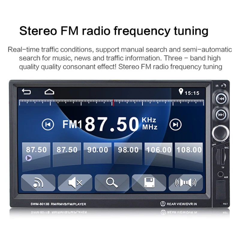 2018 Auto Car Radio High Definition 7 Inch Double Ingot