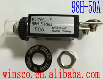 

98H-50A Waterproof cap 5PCS/LOT FREE SHIPPING 100% KUOYUH CIRCUIT BREAKER 98H SERIES 50A