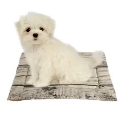 Pet коврик для кота собаки Дерево Узор маленький большой щенок валик флис мягкий Одеяло кровать