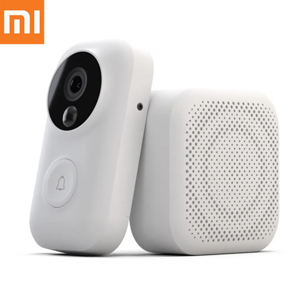 

Xiaomi Intelligent Video Doorbell with Receiver 720P HD WiFi IR Night Vision Motion Detection Al Face Recognition IP Camera
