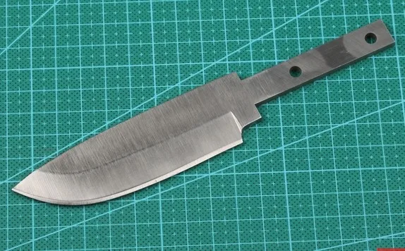 440C нож лезвия заготовки для ножей DIY части охотничий нож Походный нож - Цвет: V14 Blade