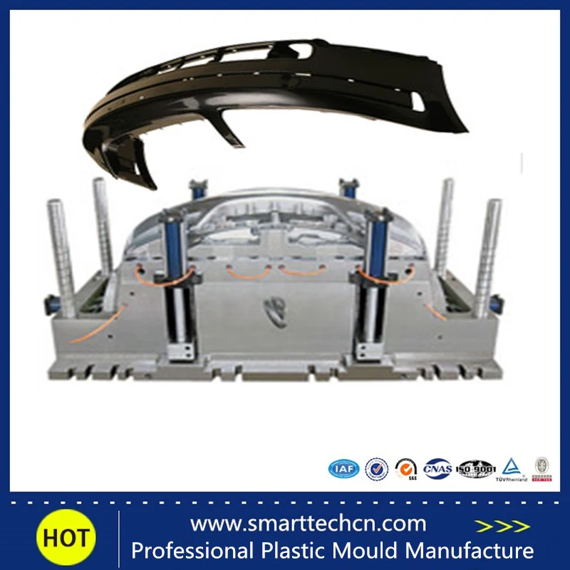 

plastic machine parts injection mould parts OEM high quality car front bumper auto parts plastic injection mould
