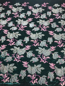 

best quality Cyndi-1.506 embroidered African Tulle Lace Fabric African French Lace Fabric with embroidery