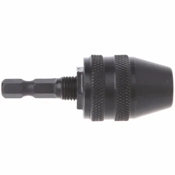 

ANENG 0.5-8 mm 1/4 Inch Hex Shank Keyless Drill Chuck Screwdriver Impact Driver Adapter