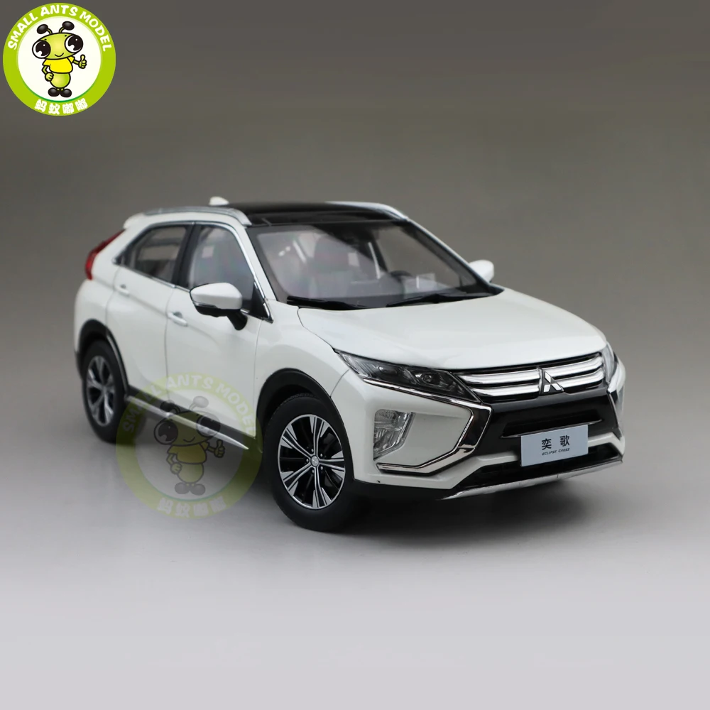 1/18 Mitsubishi ECLIPSE CROSS SUV автомобиль из литого металла модель SUV игрушки Дети подарок для мальчика девочки Коллекция белый