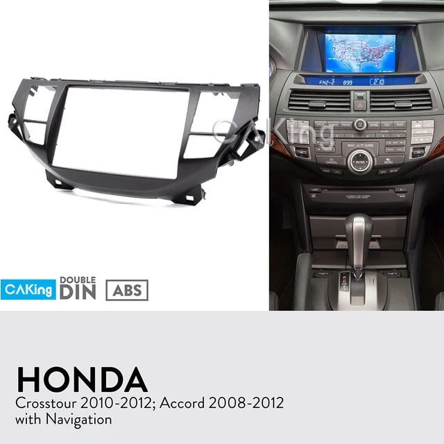 Double Din Car Fascia Radio Panel For Honda Accord 2008