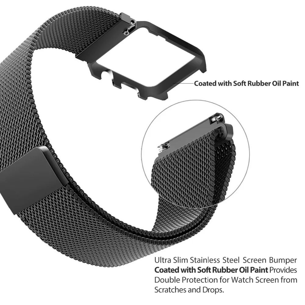 Чехол + ремешок для Apple Watch iWatch 44 мм 40 42 38 браслет из нержавеющей стали Миланская