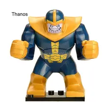 20 шт Super Heroes Росомаха танос Алая ведьма барон Земо черный вдовские кирпичи действие строительные блоки Детский подарок игрушки XH 239