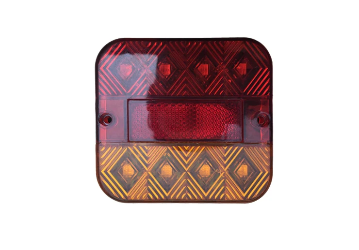 

1 pair 8leds 10-30v 12V 24V LED Caravan Truck lights Trailer lamp Stop Tail Brake Light Lamp Trailer lorry VAN external lights