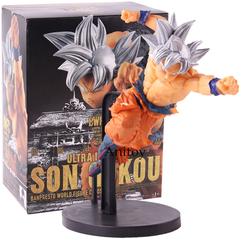 Экшн-фигурка Dragon Ball и super Goku Ultra Instinct Son Gokou BWFC Banpresto World Figure Колизей ПВХ Коллекционная модель игрушки