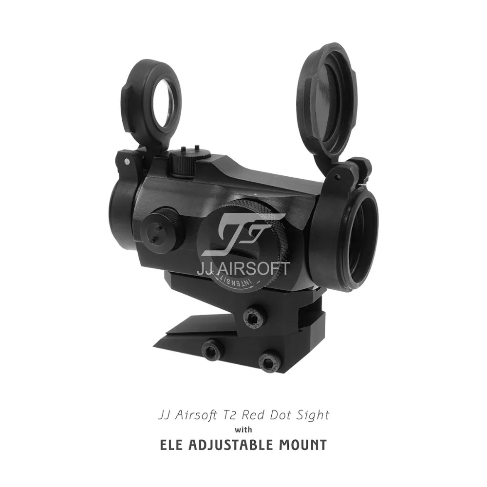 TARGET ELE Регулируемая горка для JJ Airsoft T1 T2/Aimpoint T-1 T-2/MRO/RMR/Holosun Красный точка зрения