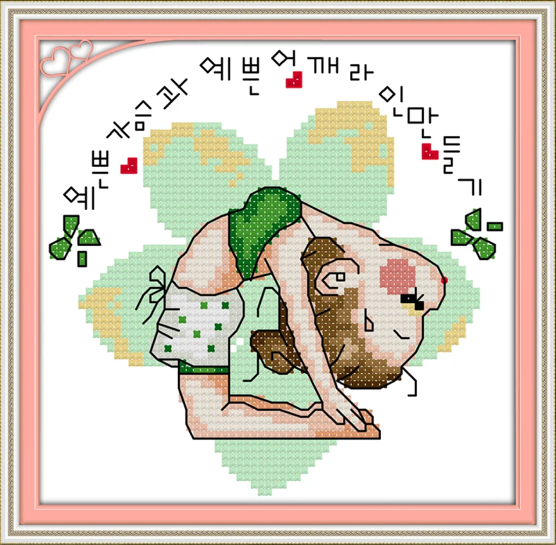 

Free Ship Yoga Doll (3) Counted 11CT 14CT Unfinished Cross Stitch wholesale cartoon Cross Stitch Kits for Embroidery Needlework