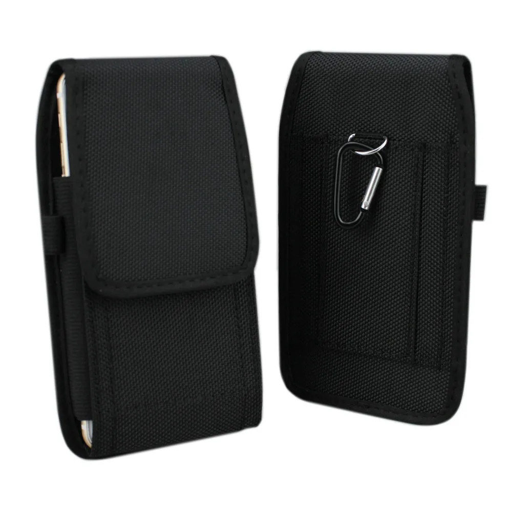 For iPhone 7/6S/6 plus 5.5 inch Holster Case, Nylon Pouch with Hook ...