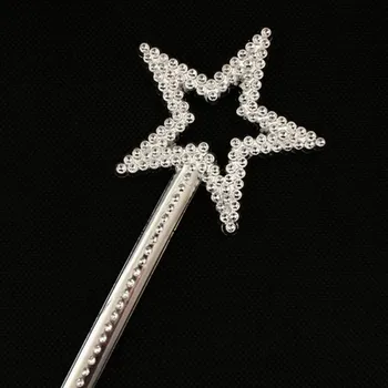 

10pcs/lot 14Inch (35cm) Kid Wand Star Princess Birthday Party Favors DIY Decoration Party Toy Gift Photo props