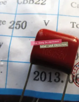 

100pcs CBB capacitor 105/250V 1UF / 250V new