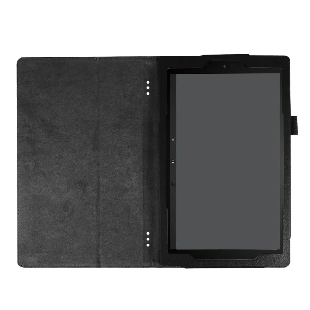 Для Amazon Kindle Fire HD 10 7th Gen Магнитная Кожаная подставка чехол из искусственной кожи чехол# H15 - Цвет: Black