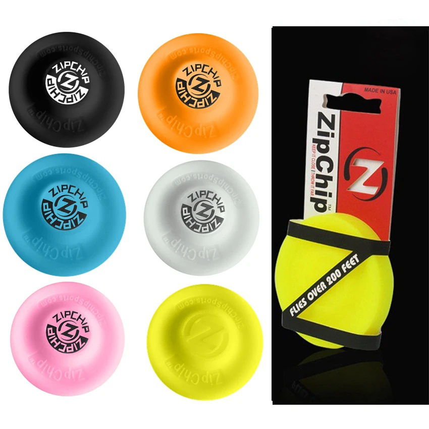 

6 Colors Zipchip Mini Pocket Flexible Zip Chip Flying Disc Soft New Spin In Catching Game The New Way To Play Fingertip Toy AA