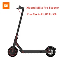 Умный электрический скутер Xiaomi Mijia Pro, легкий складной скейтборд с пультом управления