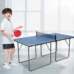 Professional Mini складной стол для настольного тенниса для родителей и детей Студент взрослых Крытый Спорт мяч игры 182 (L) * 91 (W) * 76 (H) см 28 кг